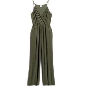 Kaileigh Stitch Fix Olive Green jumpsuit M